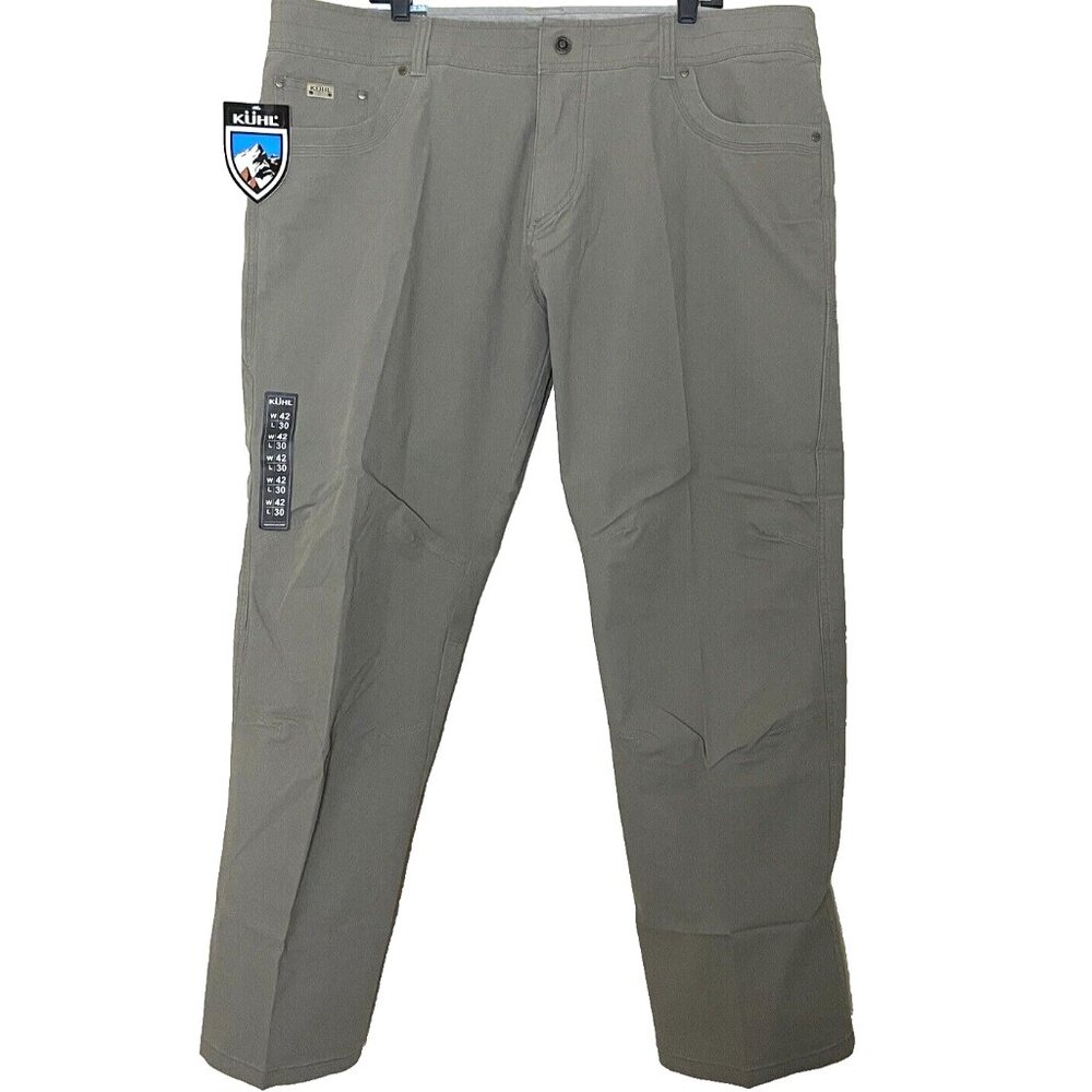 Kuhl Revolvr Pants Men's 42 x 30 in Khaki Vintage Patina Stretch NWT Outdoors